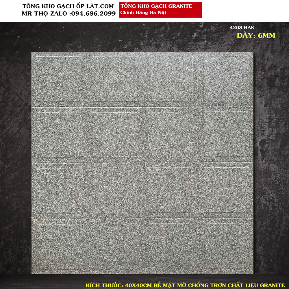 Gạch lát sân Granite 40x40 cm 4208 Loại A1